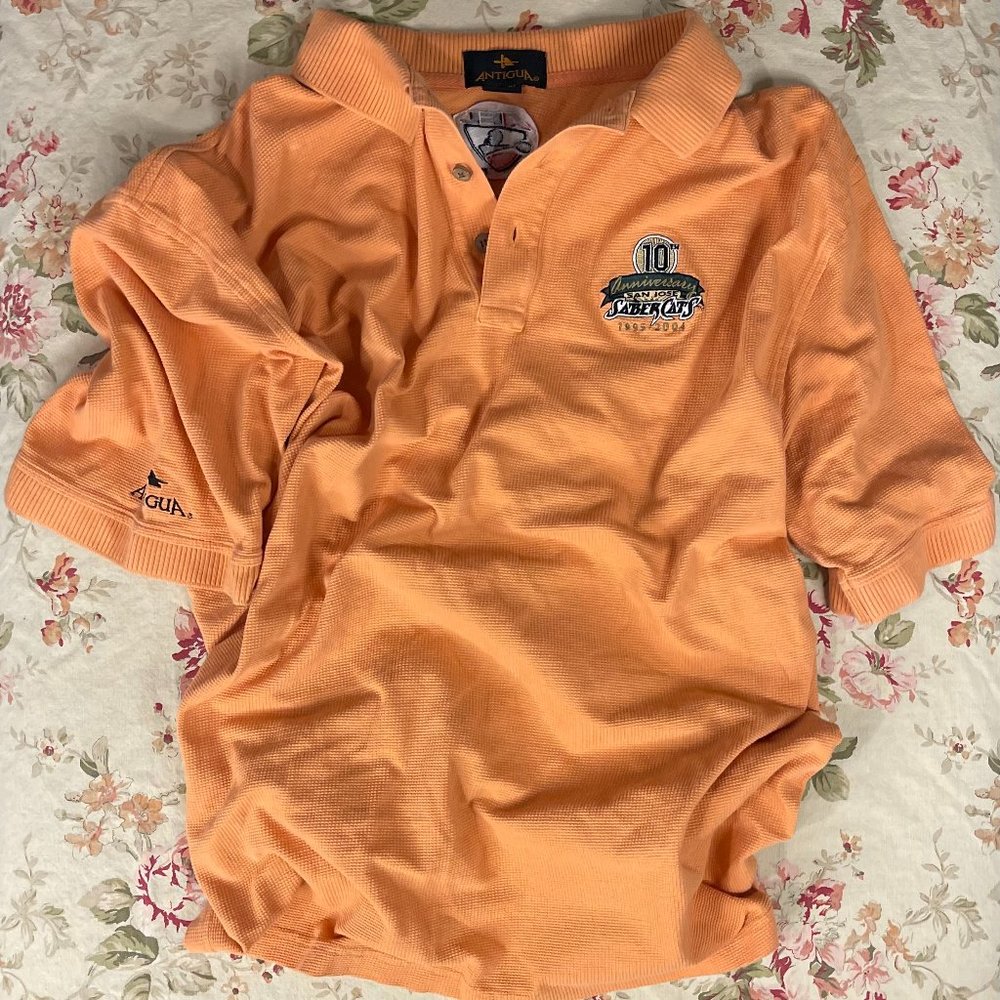 AFL Sabercats Orange Polo